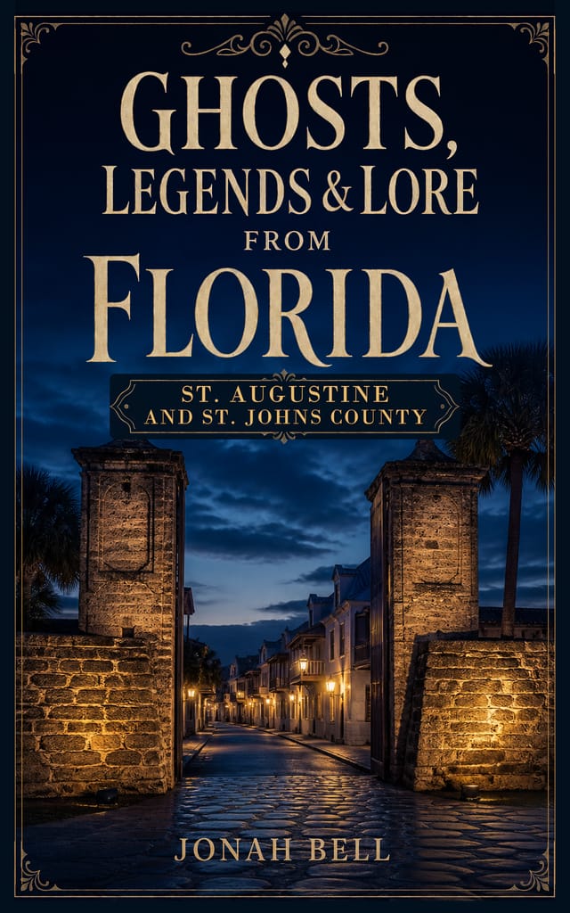 Cover of Ghosts, Legends & Lore from Florida: St. Augustine and St. Johns County by Jonah Bell
